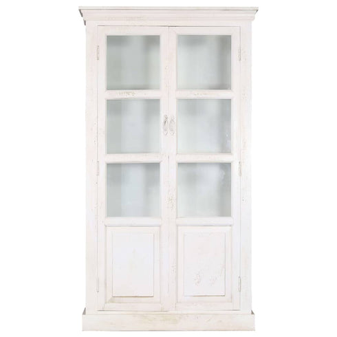 Maison Madeleine -  Highboard 100x40x180 cm Solid Acacia Wood